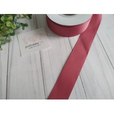 Лента репсовая 25 мм, цвет розовая пенка